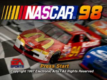 NASCAR 98 (US) screen shot title